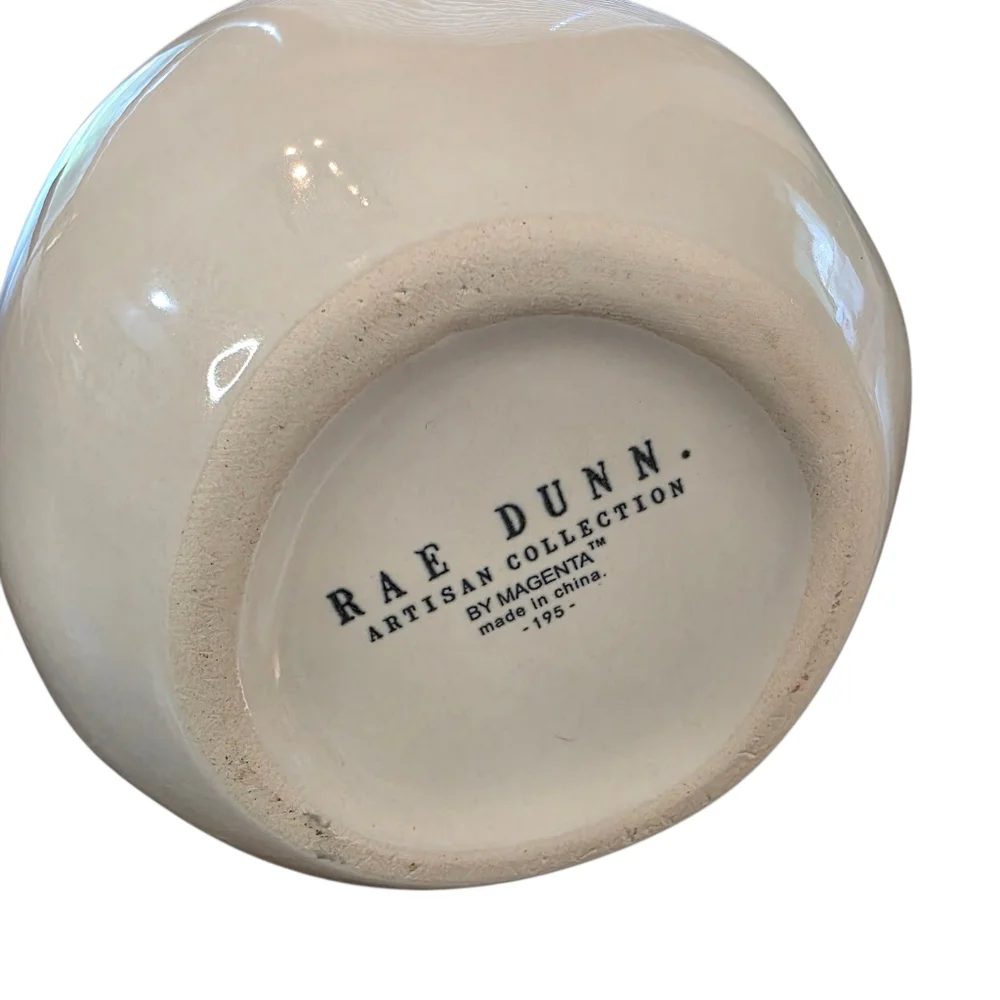 RAE DUNN "LUCKY" Clover St. Patrick's Day Vase – Artisan Collection by Magenta - Picture 4 of 4